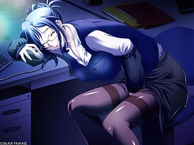 Inran OL Sawatari Tokiko -Onna-tachi no Inbi na Sugao / Image 17