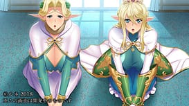 Kyonyuu Elf Oyako Saimin Hai Ningen-sama no Ochipo o Oyako de Shabusarete Itadakimasu / Image 8