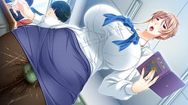 Kyonyuu Hitozuma Onna Kyoushi Saimin Keitai App de Sex Chuudoku! / Image 12