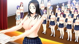 Kyonyuu Hitozuma Onna Kyoushi Saimin Keitai App de Sex Chuudoku! / Image 24