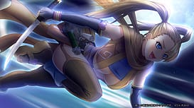 Kyonyuu Kunoichi Suzaku -Shokushu Shiofuki Seme / Image 12