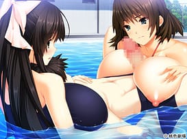 Kyonyuu x Saimin -Kore ga Honto no JK! Kyonyuu Shimai to Pururun Saimin Seikatsu / Image 8