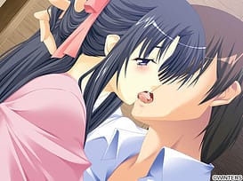 Nenmaku Junai -Kiss x 900 Kanrinin-san no Ponytail wa Kyou mo Kurokatta / Image 1