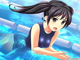 Cover Summer Swim! -Watashi-tachi Donna Hazukashii Renshuu ni mo Taete Misemasu - thumb 0 | Download now!