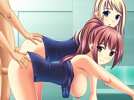 Summer Swim! -Watashi-tachi Donna Hazukashii Renshuu ni mo Taete Misemasu / Image 12