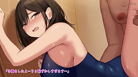 A Swimming Instructor Who Was Worried About Her Colossal Tits Was Too Erotic / Image 9