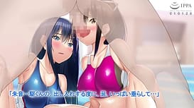 Two childhood friends join the swimming club and track and field club with their big breasts The Motion Anime 01 / Image 11