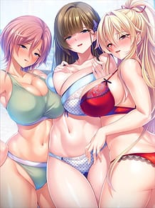 Caste joui no Mesu-tachi ga iribitaru Ore no Yaribeya Harem -Biju ga tsuyoi Mesu de Haramase Onaho Collection o tsukuru! / Cover!