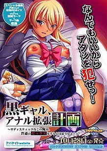 Kuro Gyaru Anal Kakuchou Keikaku -Sadistic na Kono Ore ga Futsuu no Sex o Suru wa Omouna yo / Cover!